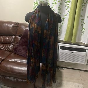 Patricia Nash scarf Autumn flowers